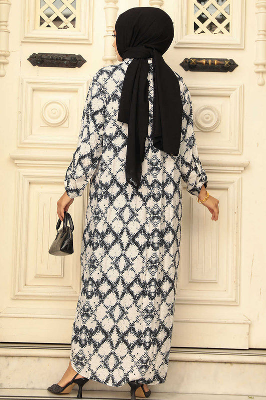 Black Modest Long Top