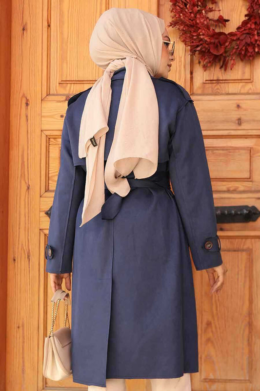 Modest Black Trench Coat