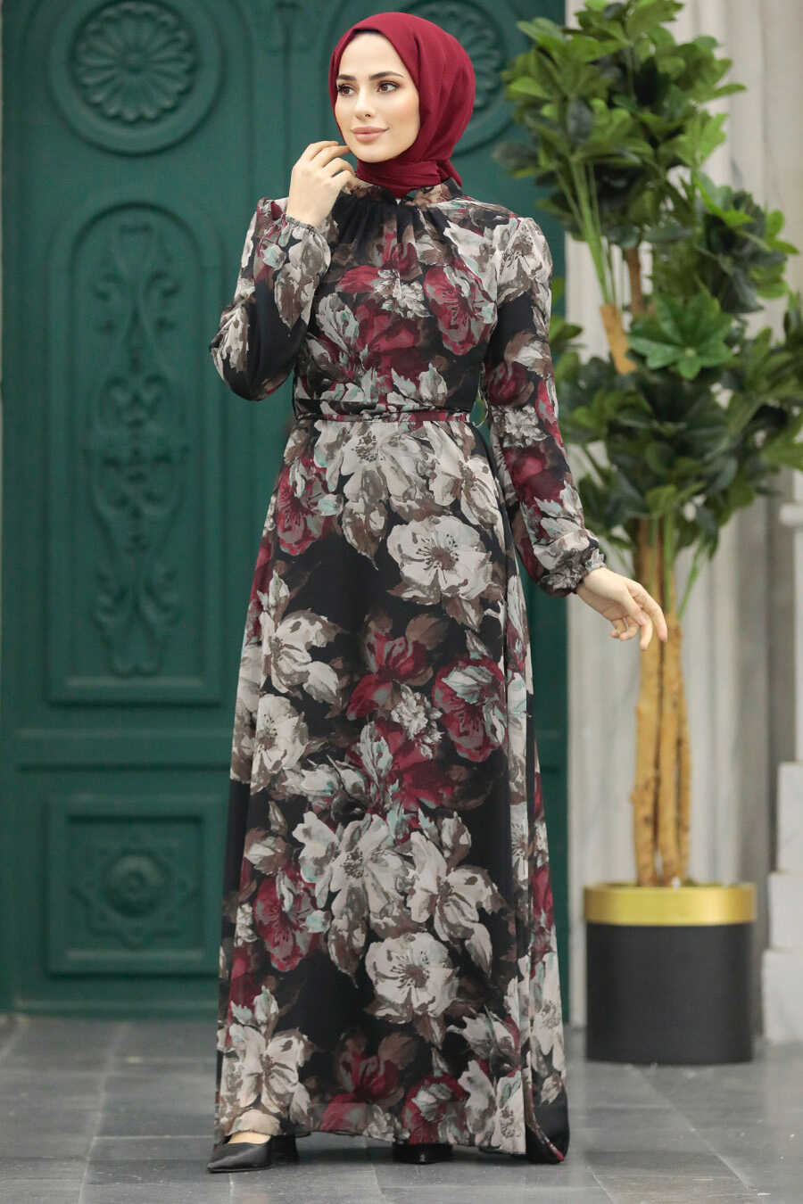 Black Plus Size Dress 279318S
