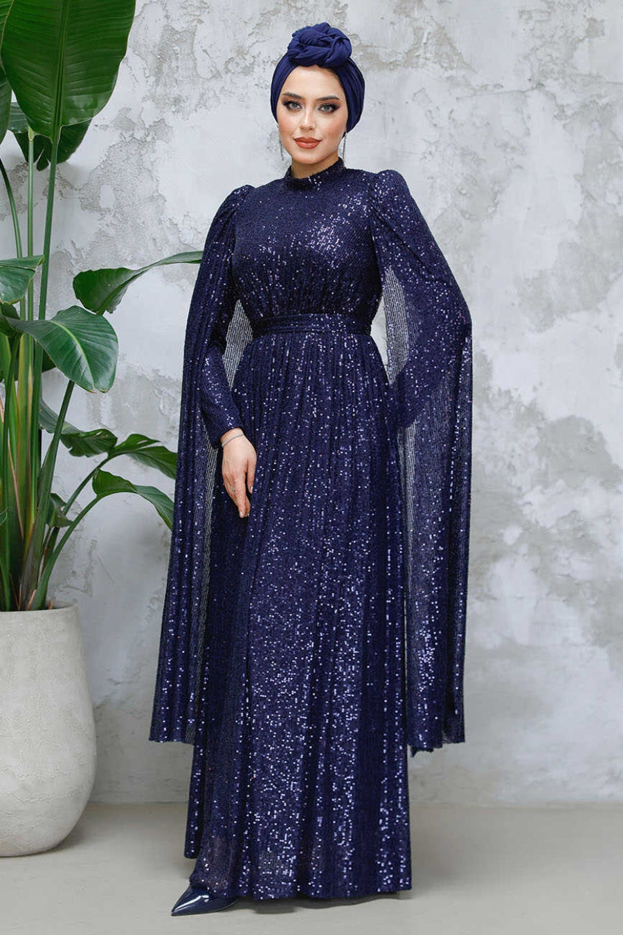 Modest Navy Blue Engagement Dress Quzey Modest Navy Blue Engagement Dress Quzey