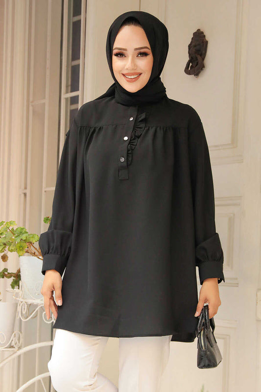 Modest Black Top
